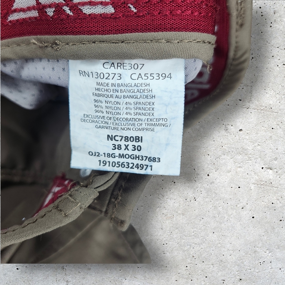 WRANGLER Brown Nylon Cargo Pants - 38x30 - Picture 9 of 9